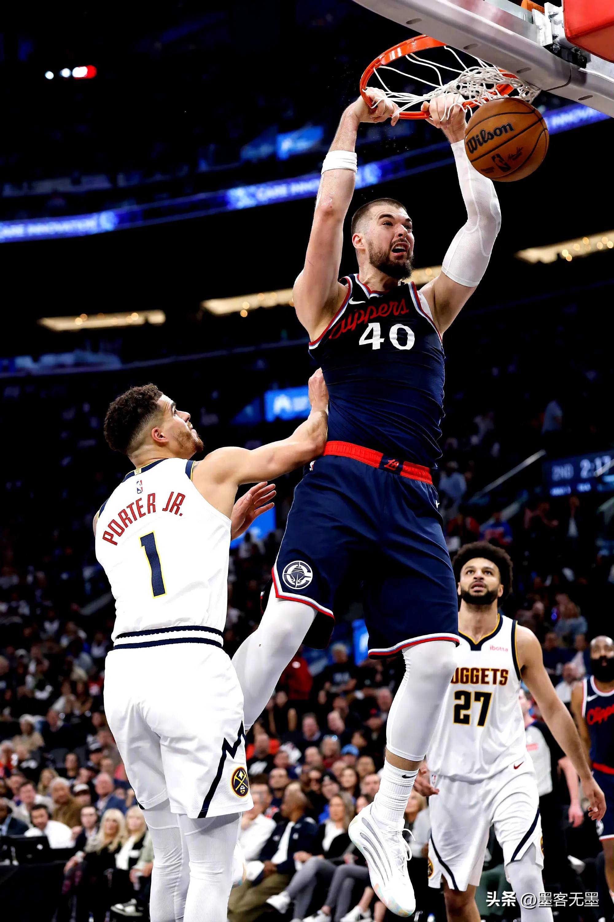 快船不敌掘金,失去胜利机会 快船不敌掘金,失去胜利机会